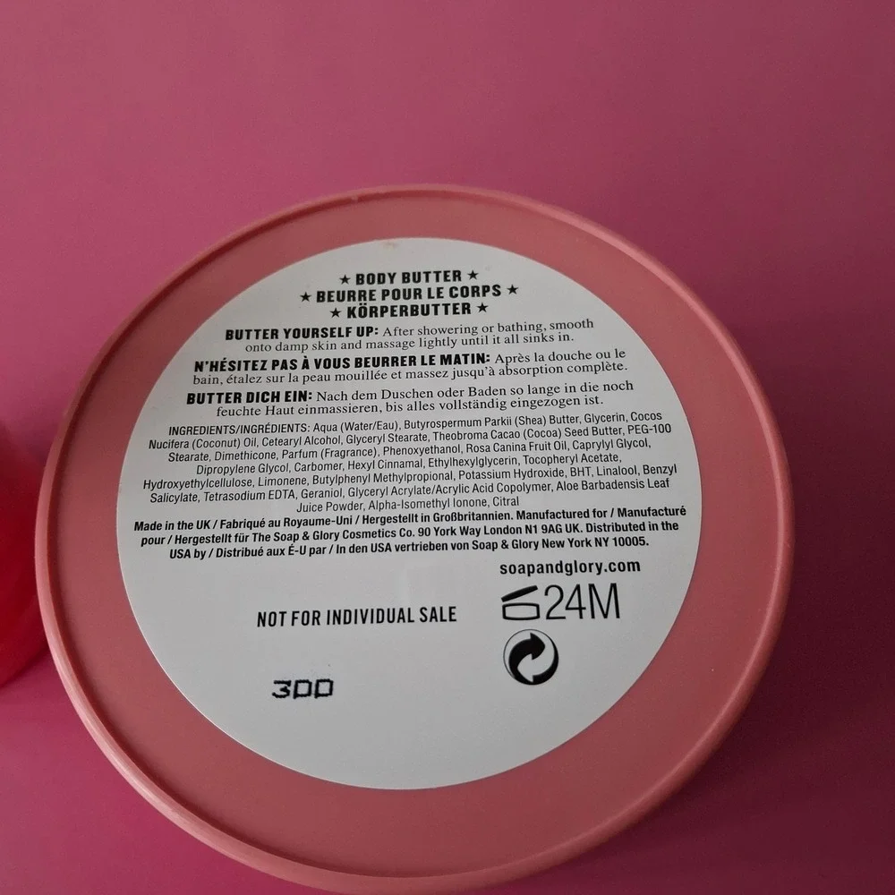Soap & Glory both new